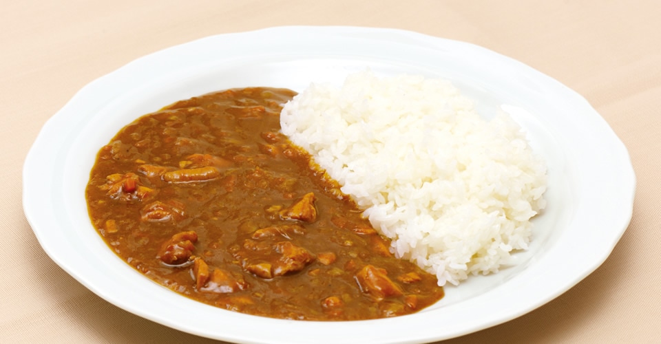 夏のさっぱり梅カレー