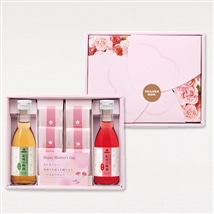 【受付終了しました】【遅れてごめんね】母の日 しららと梅酒紅白セット