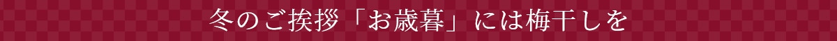 紀州梅の里なかたのお歳暮ギフト