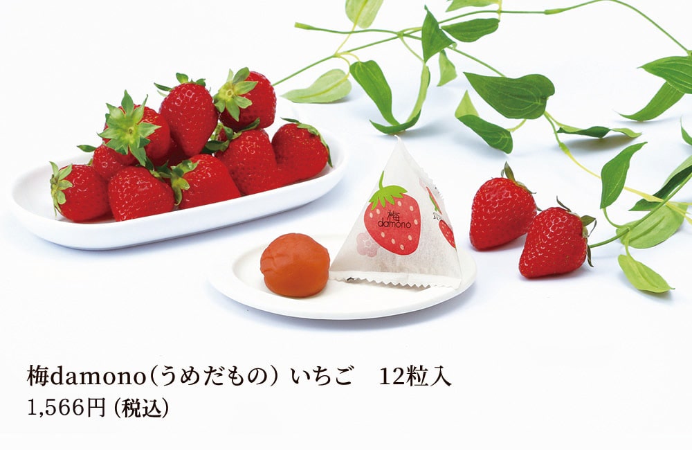 梅damono いちご 12粒入