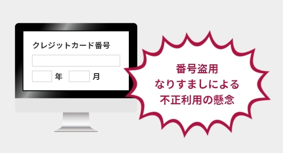 番号盗用になりすましによる不正利用の概念